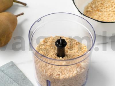 Kriaušių ir varškės pyragas Žingsnis 1