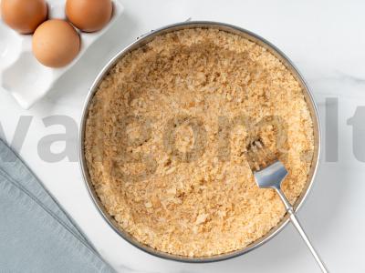 Kriaušių ir varškės pyragas Žingsnis 3