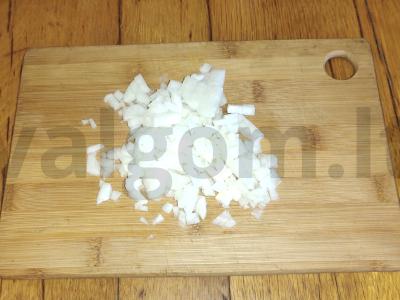 Salotas „Vasaros užkandis“ su vištienos stripsais Žingsnis 2