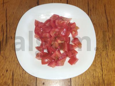 Salotas „Vasaros užkandis“ su vištienos stripsais Žingsnis 4