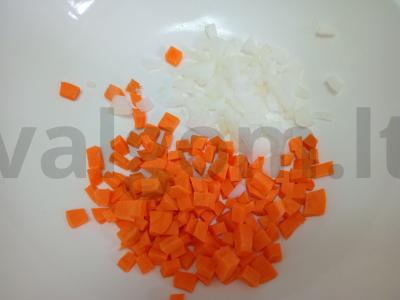 Vištienos sriuba su kviečių kruopomis Žingsnis 3