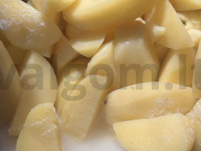 Vaikams skirtas bulvių košė „Grietinėlė“ Žingsnis 3