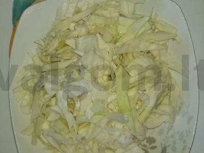 Pupelių sriuba su baltąja kopūstu Žingsnis 3