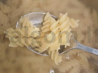 Makaronai su faršu ir sūriu Žingsnis 3