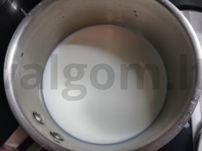 Avižinė košė su bananais Žingsnis 1