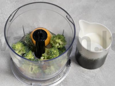 Dietinis omletas Žingsnis 1