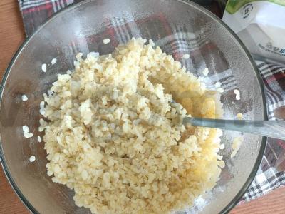 Daržovių salotas su bulguru ir alyvuogių aliejumi Žingsnis 1