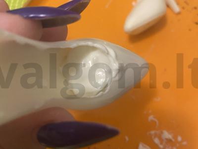 Desertas „Pelenės Batelis“ Žingsnis 6