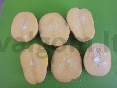 Keptas bulvės su šonine ir pomidoru Žingsnis 4