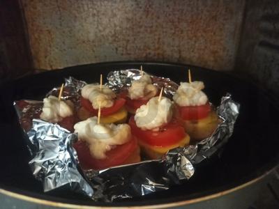 Keptas bulvės su šonine ir pomidoru Žingsnis 6