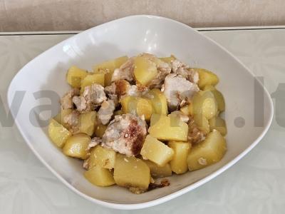 Švelnus kalakutienos azu pagrindine nuotrauka