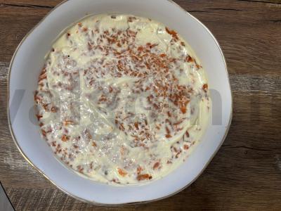 Silkė po kailiu su silkės ikrais Žingsnis 3