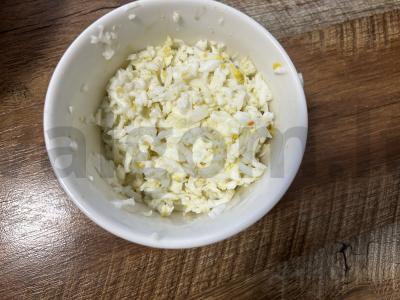 Silkė po kailiu su silkės ikrais Žingsnis 5