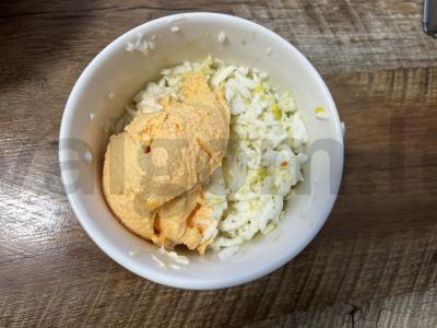 Silkė po kailiu su silkės ikrais Žingsnis 6