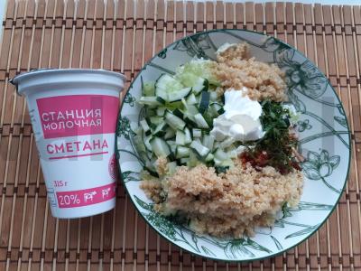 Daržovių ir quinoa salotos Žingsnis 4