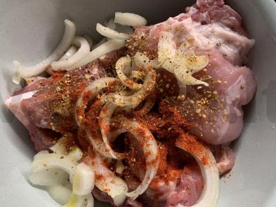 Kiaulienos šonkauliai orkaitėje Žingsnis 1