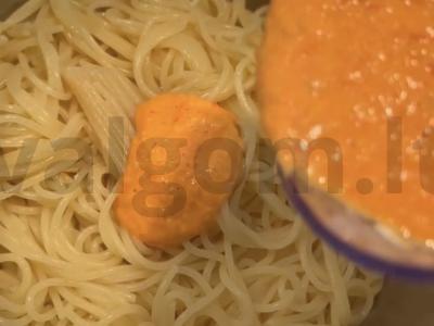 Aštrus padažas garnyrui Žingsnis 4