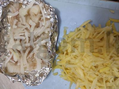 Menkių filė su šydu orkaitėje Žingsnis 2