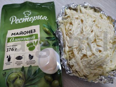 Menkių filė su šydu orkaitėje Žingsnis 3