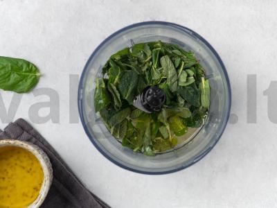 Braškinių sūrio pyragas su mėtų padažu Žingsnis 5