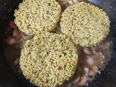 Greitas vakarienė greito maisto mėgėjams Žingsnis 2