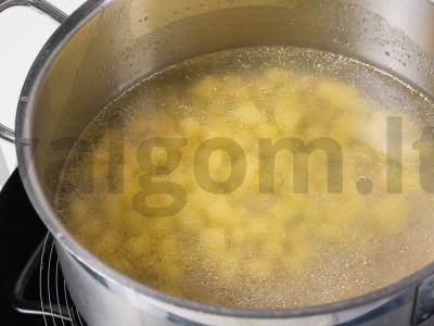 Vištienos ir perlo kruopų sriuba Žingsnis 8