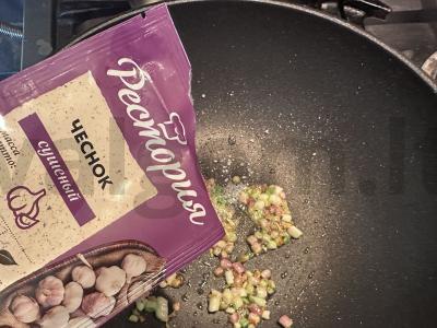 Pasta su krevetėmis ir džiovintais pomidorais Žingsnis 4