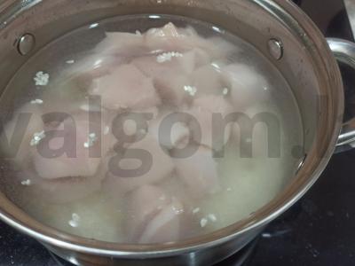 Vištienos sriuba su ryžiais ir lęšiais Žingsnis 2