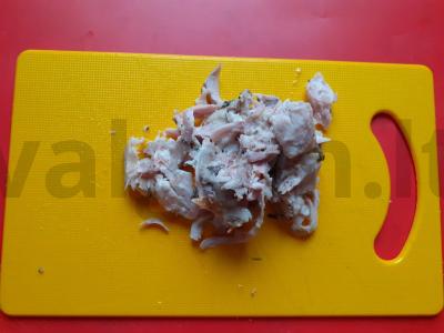 Spagečiai su vištiena terijaki padaže Žingsnis 2