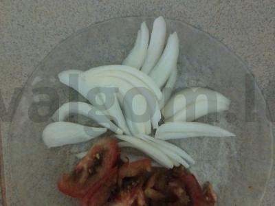 Pasta su pomidorais ir prieskoniais „Aštri“ Žingsnis 2