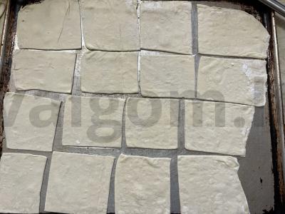 Picos „Asorti“ ant sluoksniuoto tešlos Žingsnis 3