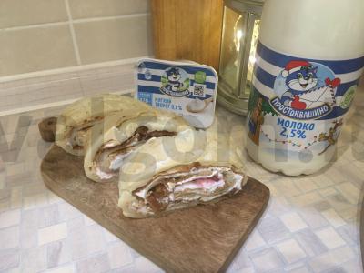 Suomijos blynai su švelniu įdaru Žingsnis 8