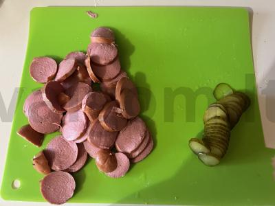 Picos „Asorti“ ant sluoksniuoto tešlos Žingsnis 7