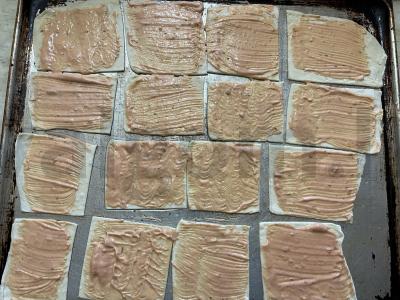 Picos „Asorti“ ant sluoksniuoto tešlos Žingsnis 9