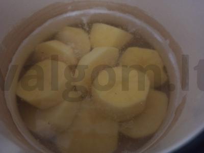 Užkandis „Bulvių grybukai“ Žingsnis 2