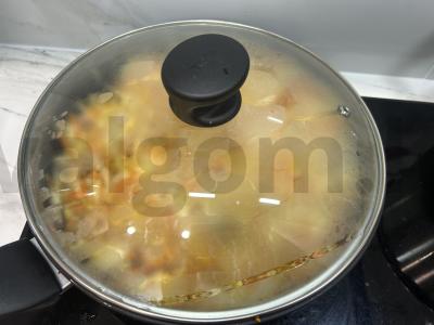 Troškinta kopūstai su kalakutienos faršu ir pomidorų pasta Žingsnis 8