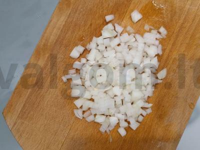 Kuskusas su moliūgu ir daržovėmis Žingsnis 2