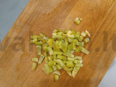 Kuskusas su moliūgu ir daržovėmis Žingsnis 3