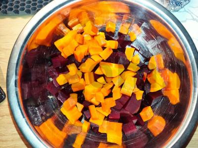 Vinegretas su žirniais Žingsnis 2