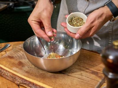 Grilio pievagrybiai Žingsnis 2