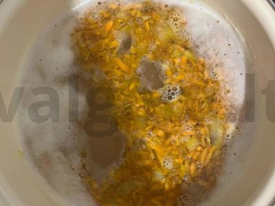 Žirnių sriuba su rūkytomis šonkaulėmis Žingsnis 6