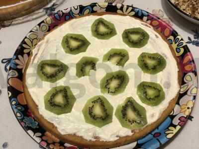 Tortas „Namų“ su kondensuotu pienu ir graikiniais riešutais Žingsnis 6