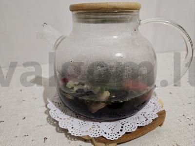 Arbata su uogomis ir mėtomis Žingsnis 3