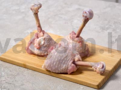 Vištienos blauzdelės medaus-garstyčių glazūroje Žingsnis 1