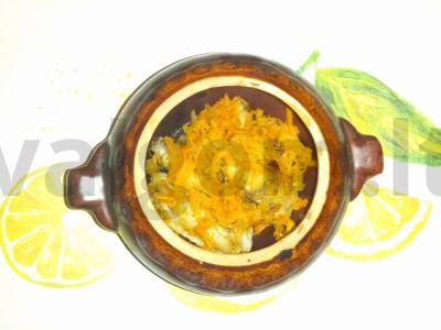 Perlo košė su vištienos sparneliais puode Žingsnis 6