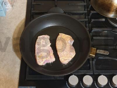 Kepti kalakutų steikai su sūriu Žingsnis 3