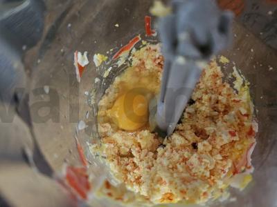 Krevetės iš krabų mėsos džiūvėsėliuose Žingsnis 2