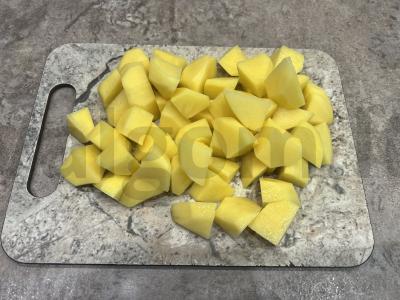 Kepta vištiena su bulvėmis Žingsnis 3