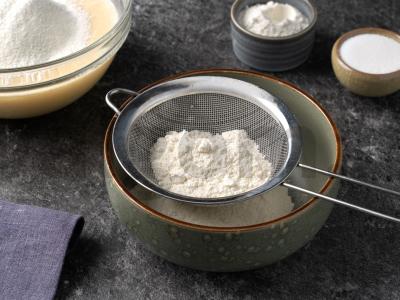 Paprastas keksas su kondensuotu pienu Žingsnis 3