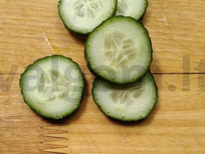 Kanapės su silkėmis ir garstyčiomis Žingsnis 2